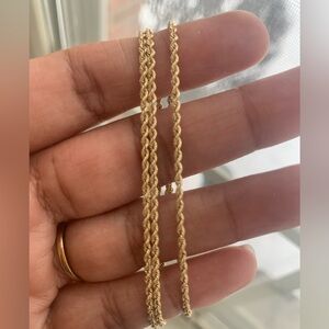 COPY - 10k Gold Rope -1.6MM -